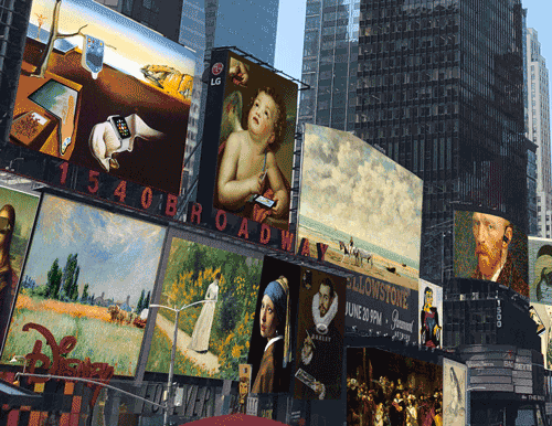 Time Square Art